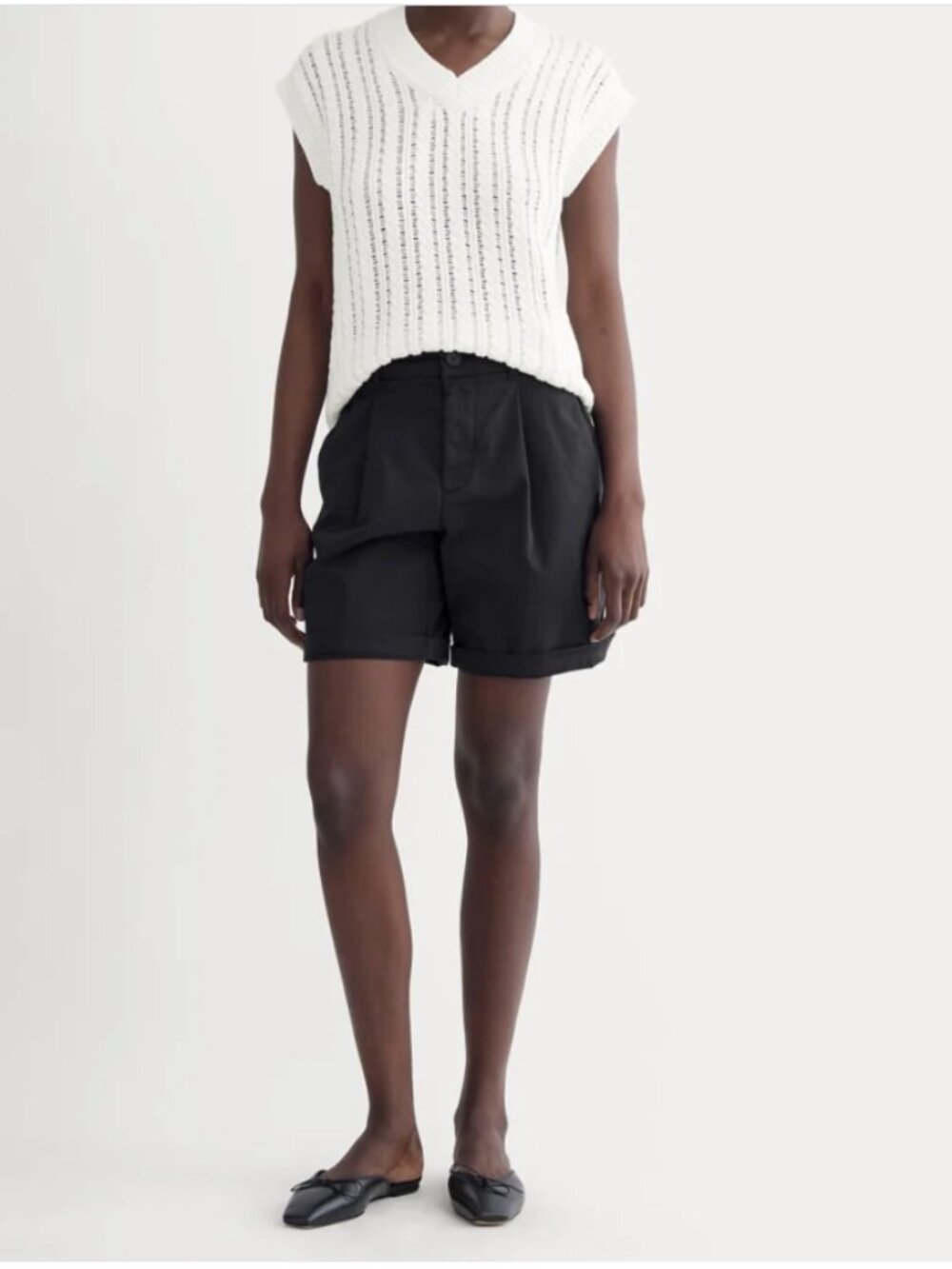 NWT - Everlane The Pleated Chino Short - size 00